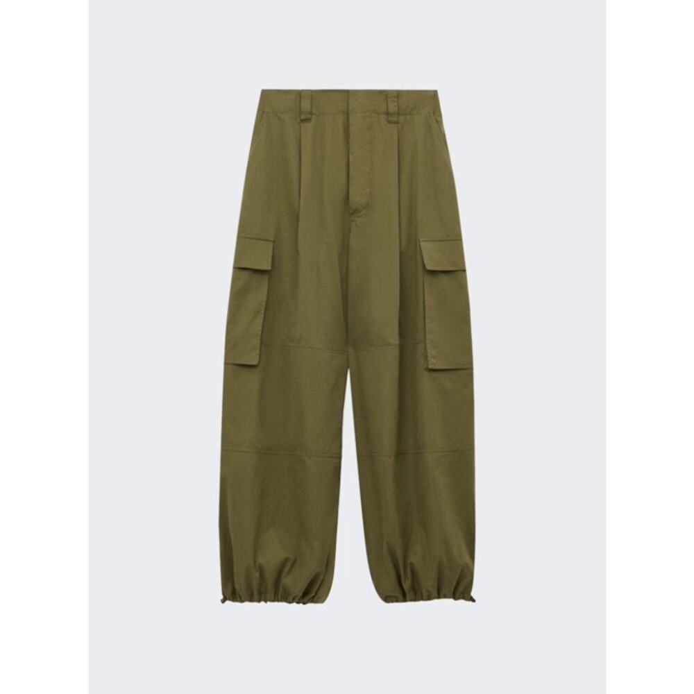 Loewe Khaki Green Cargo Trousers Size 34 EU 2 US